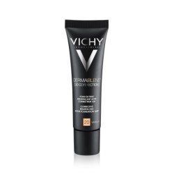 Vichy Dermablend Fond de Teint Correction 3D SPF25 Peau Grasse Acnéique 20 VANILLA | 30ml