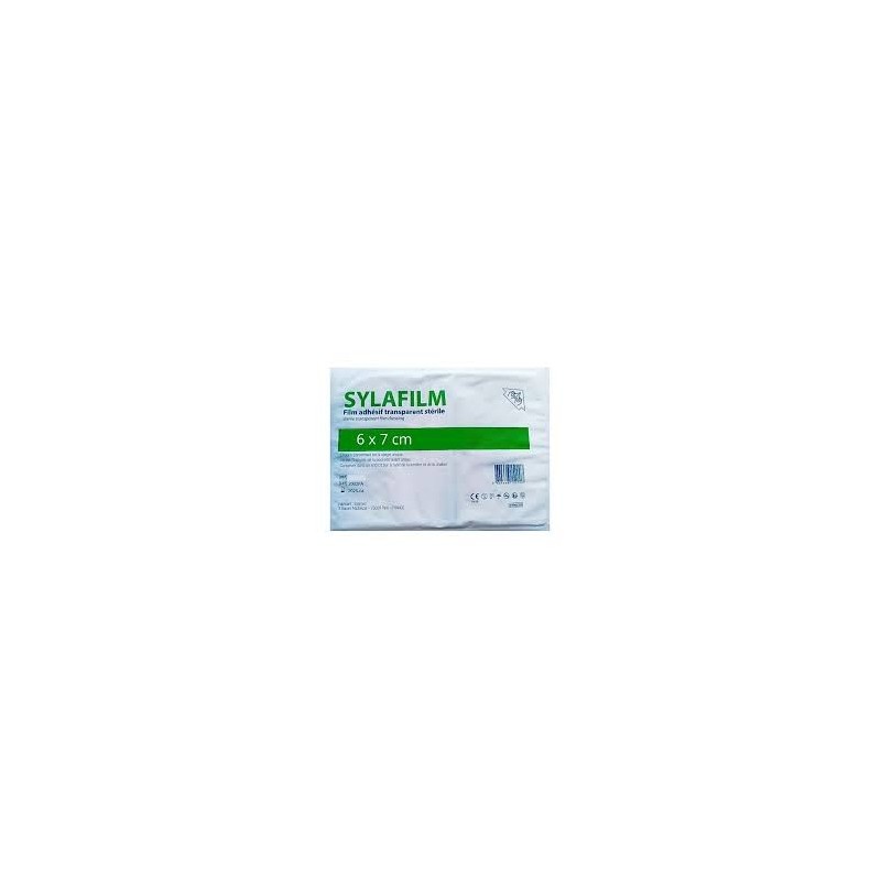 SYLAFILM FILM ADHESIF TRANSPARENT STERILE 6 x 7 cm unite