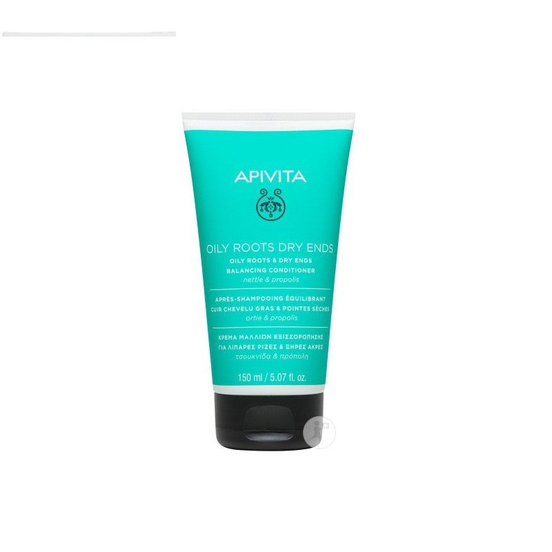 APIVITA APRES SHAMPOOING EQUILIBRANT ORTIE & PROPOLIS RACINES GRASSES 150ML