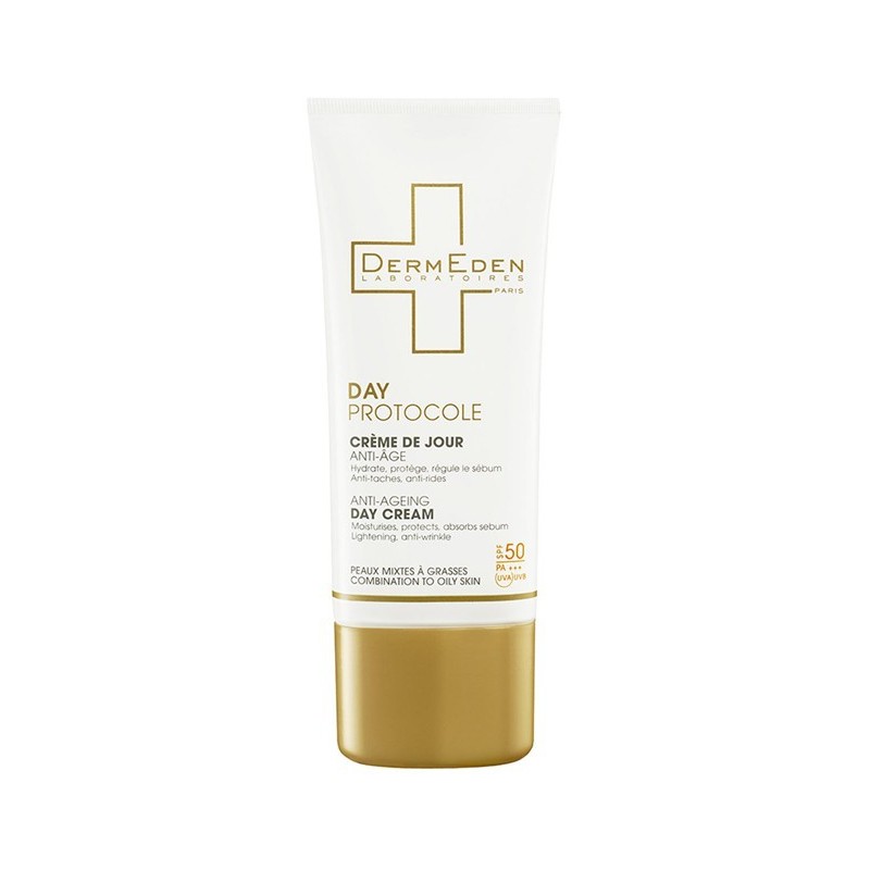DERMEDEN CREME DE JOUR ANTI AGE SPF50 P.Mixte à Grasse  50ML