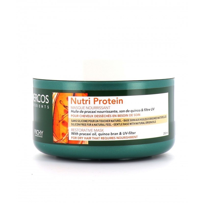 Vichy Dercos Nutrients Masque Nutri Protein Cheveux Secs 250ml