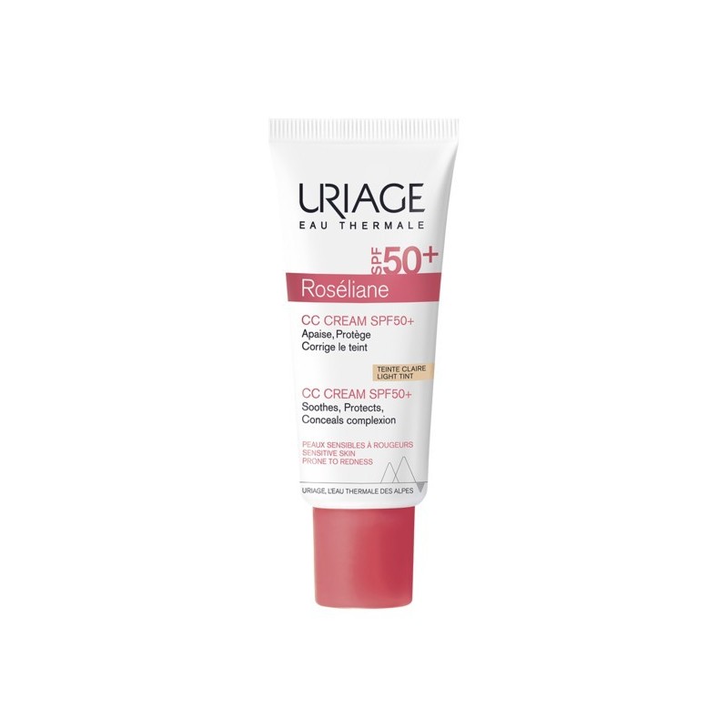 URIAGE ROSELIANE CC CREME SPF50+ TEINTE CLAIRE 40ML