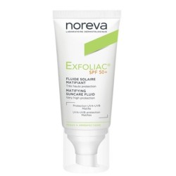 EXFOLIAC FLUIDE SOLAIRE MATIFIANT TRÈS HAUTE PROTECTION SPF5