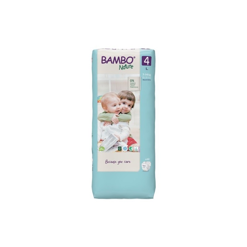 BAMBO NATURE COUCHE L T4 7-14 KG 48U