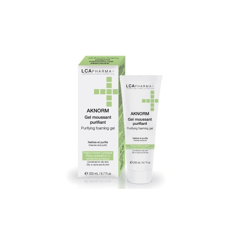 LCA PHARMA + AKNORM GEL MOUSSANT PURIFIANT 200ML