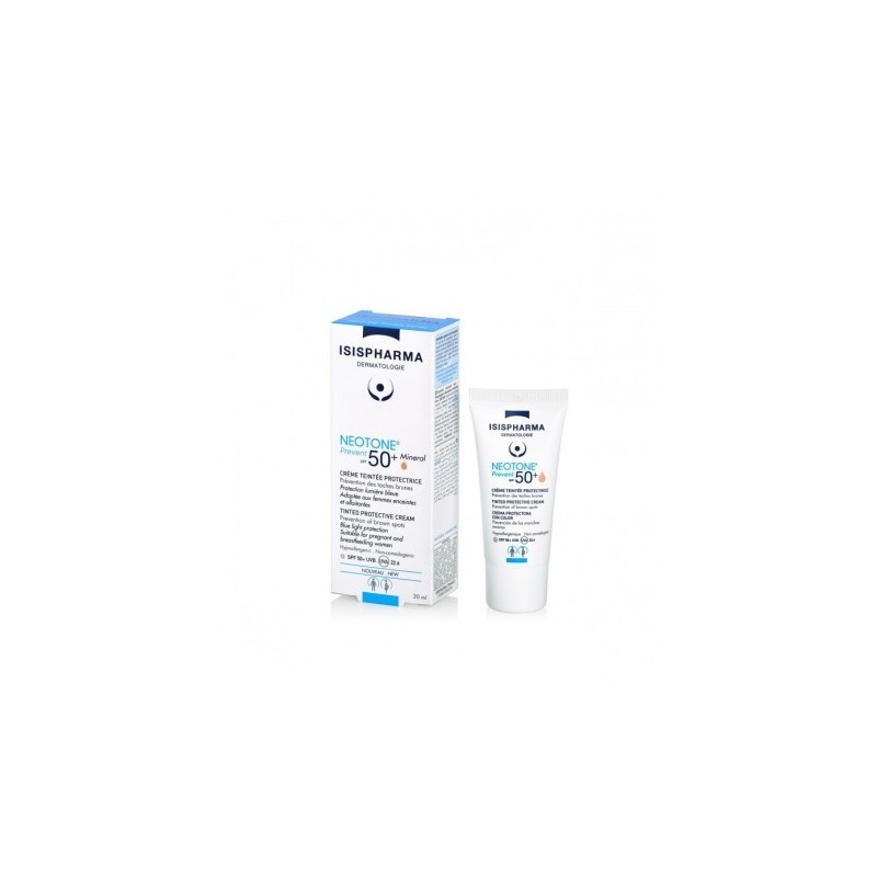 ISIS NEOTON PREVENT 50+ TEINTE MEDIUM MINERAL 30ML