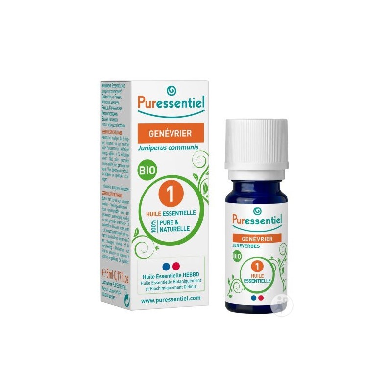 PURESSENTIEL HUILE ESSENTIELLE GENEVRIER 5ML