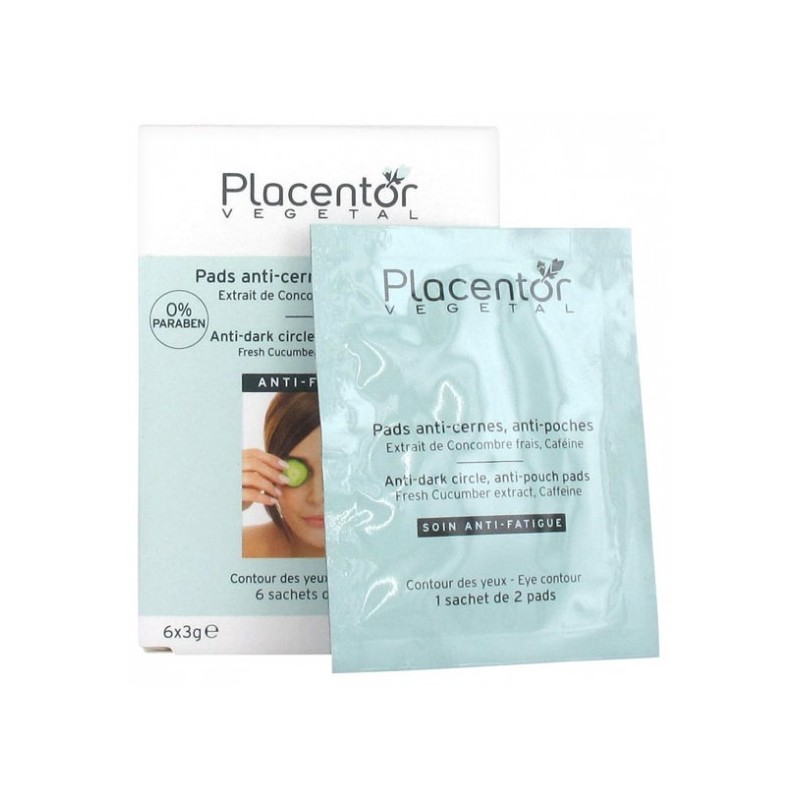 PLACENTOR PADS ANTI-CERNES ANTI-POCHE 6 SACHETS