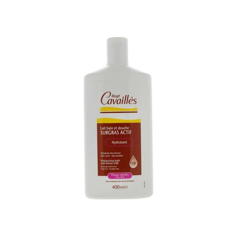 ROGE CAVAILLES LAIT BAIN DOUCHE HYDRATANT 400ML