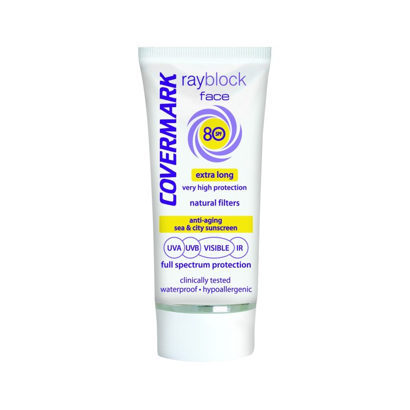 RAYBLOCK FACE SPF80 HE VISIBLE SOFT BROWN  50ML