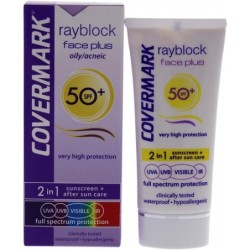 COVERMARK RAYBLOCK FACE PLUS OILY ACNEIC SOFT BROWN SPF50+ 50ML