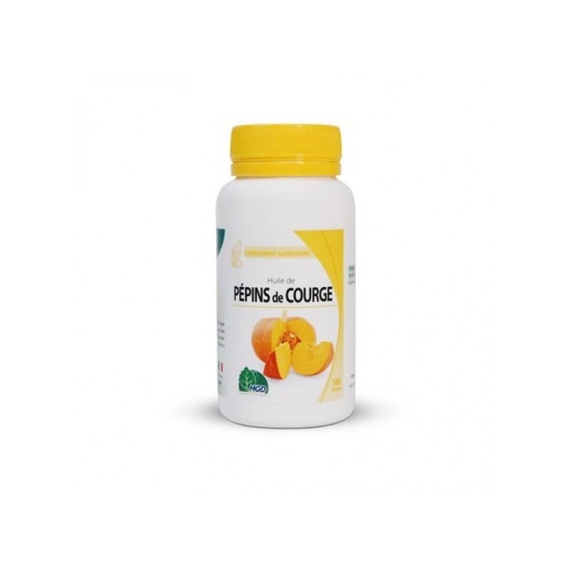 MGD HUILE DE PEPINS DE COURGE PILLULIER 100 CAPSULES