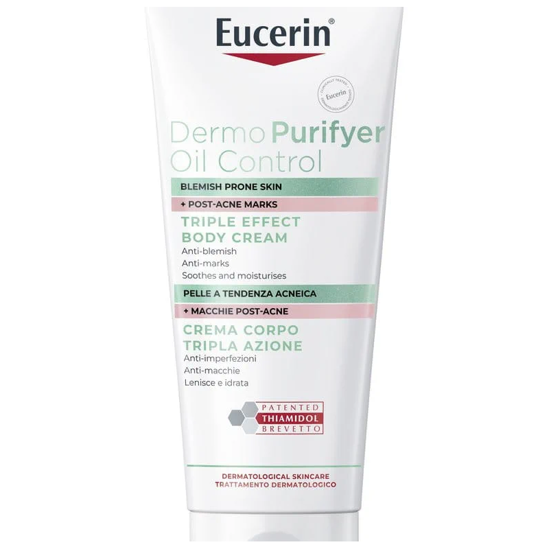 EUCER DERMOPURE TRIPLE EFFECT BODY CREM 200ML
