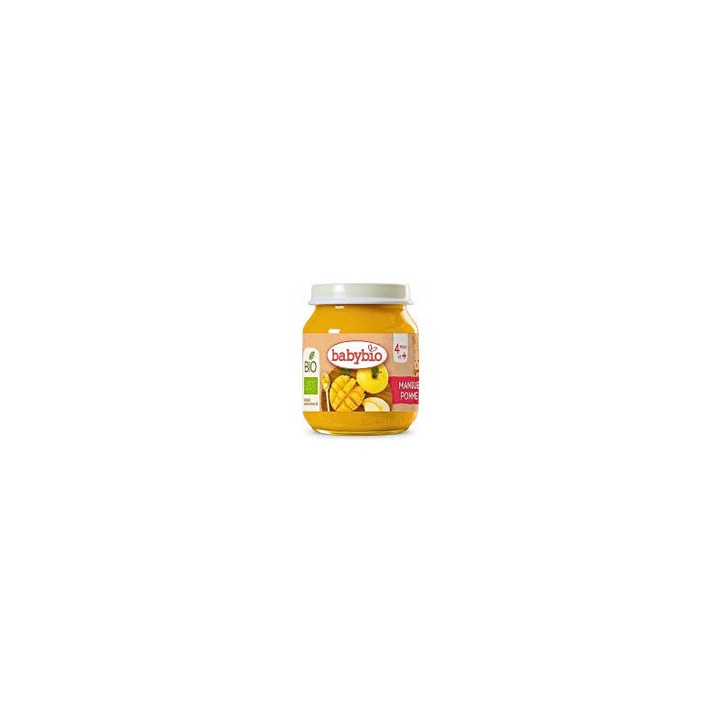 BABYBIO PETIT POT MANGUE POMME 130G