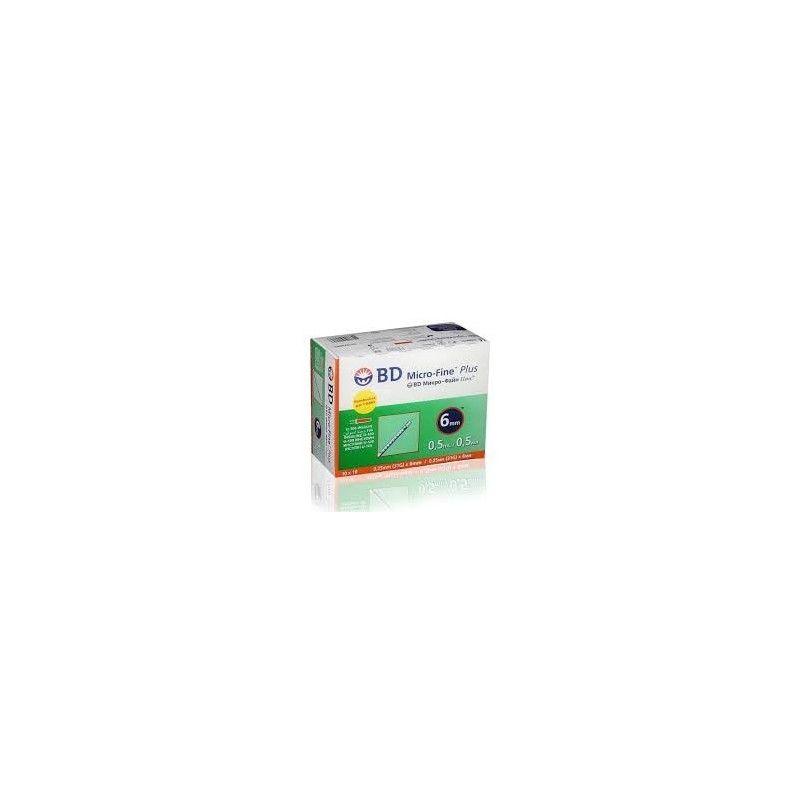 BD AIGUILLE À STYLO INSULINE 31 G/6 MM/BOÎTE DE 100